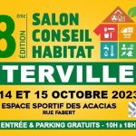 8e Salon de l'Habitat de Terville, 14-15 octobre 2023. Entrée et stationnement gratuits.