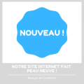 Nouveau ! Annonce de relancement du site web. Nature et Confort.