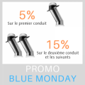Promo Blue Monday : 5 % de réduction sur le premier tube solaire, 15 % de réduction sur les tubes supplémentaires