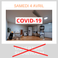 COVID-19 : Showroom fermé samedi 4 avril 2020