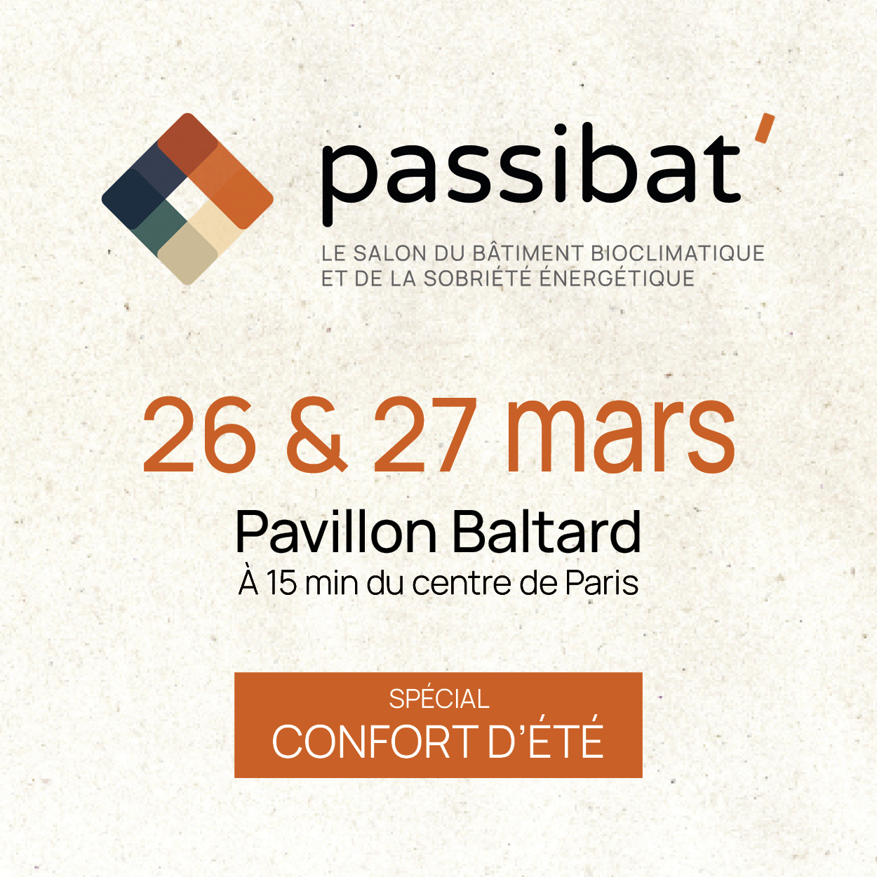 Salon Passibat' les 26 et 27 mars