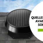 Extracteur d'air Solar Star installé sur un toit. Quels sont les avantages du Solar Star ?